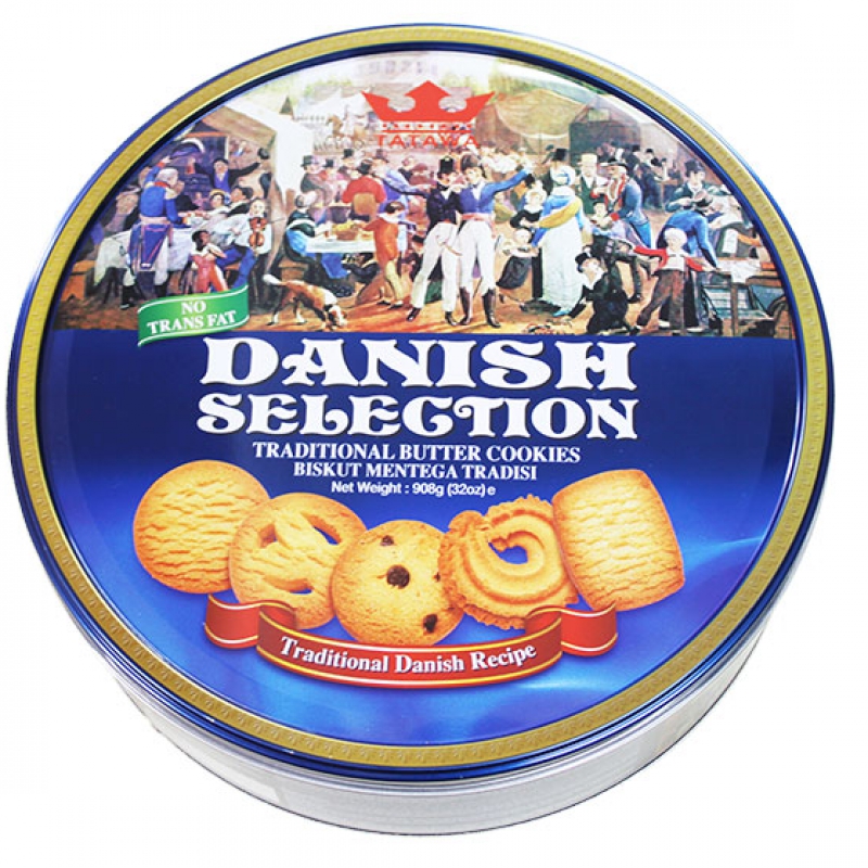 Bánh Danish Selection Malaysia 908gr - Quà Tặng Ý Nghĩa