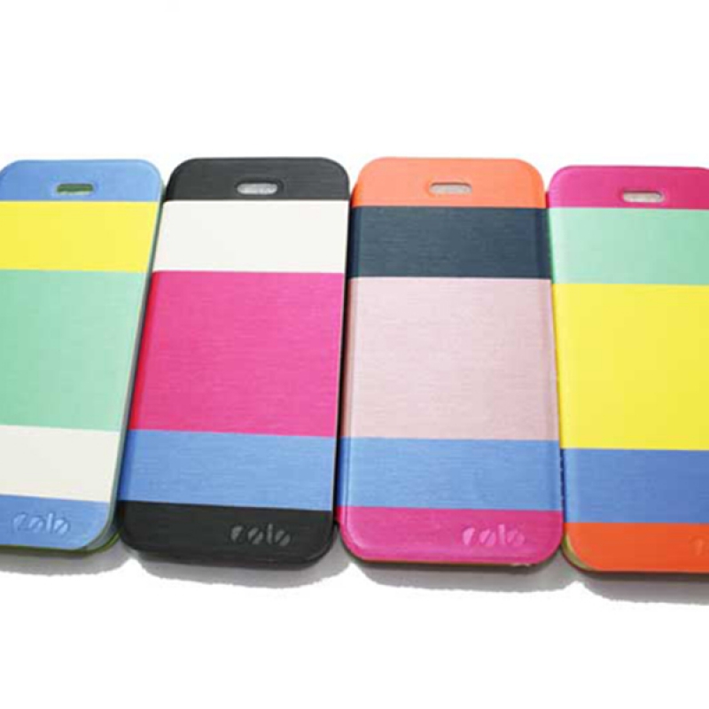 Bao da ốp lưng cho iPhone 5/5S sắc màu