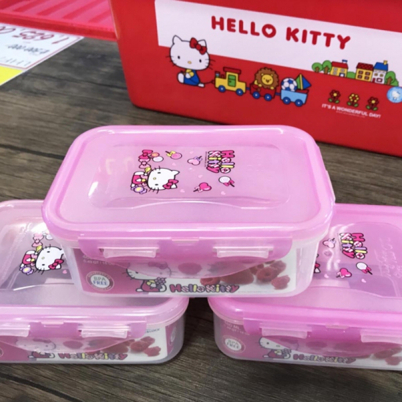 Hộp Nhựa Đựng Cơm Lock&Lock Hello Kitty..